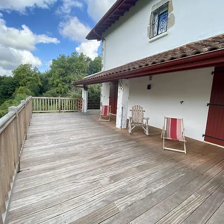 Grande Maison Basque Pour 14 Pers., Salle De Jeux, Internet - Fr-1-495-132 Willa *